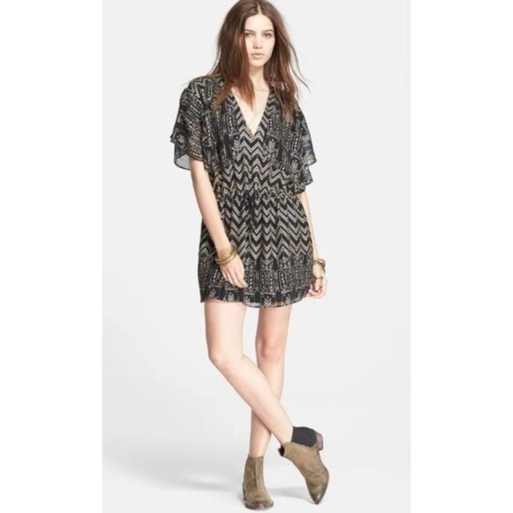 🌟HP🌟Free People Love My Chaos Dress Tunic XS - Picture 2 of 5